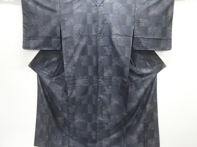 Japanese Kimono / Tsumugi Omeshi Silk